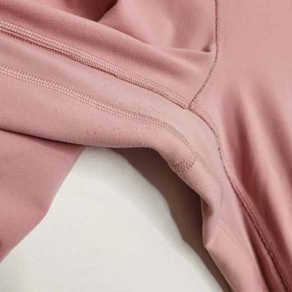 SOLD 🌟Lululemon Align High-Rise Crop Pant Leggings 25" in Pink Puff Size 14 - Picture 7 of 13